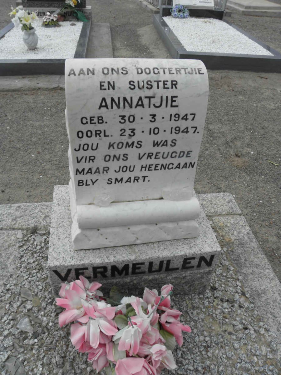 VERMEULEN Annatjie 1947-1947