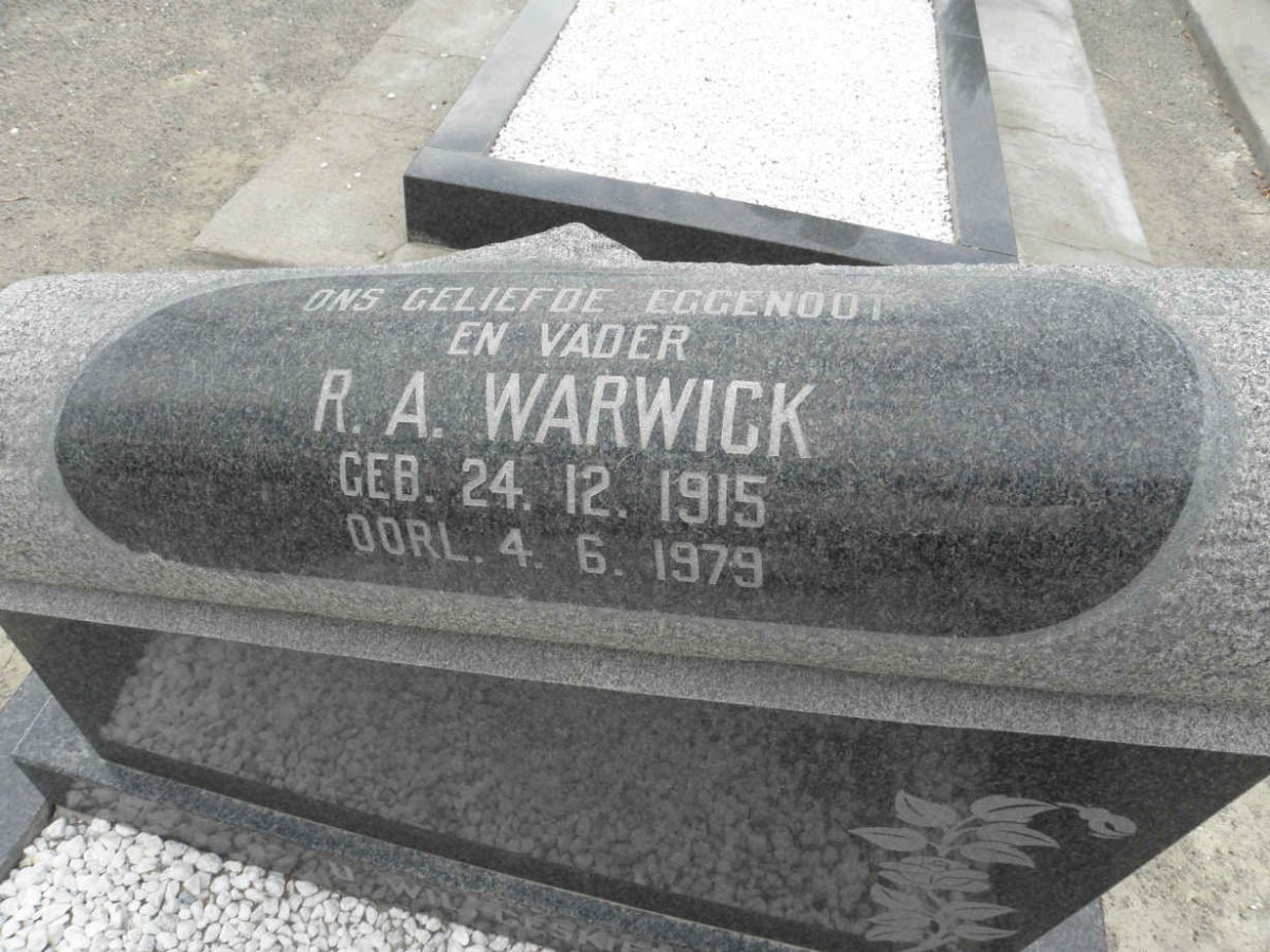 WARWICK R.A. 1915-1979