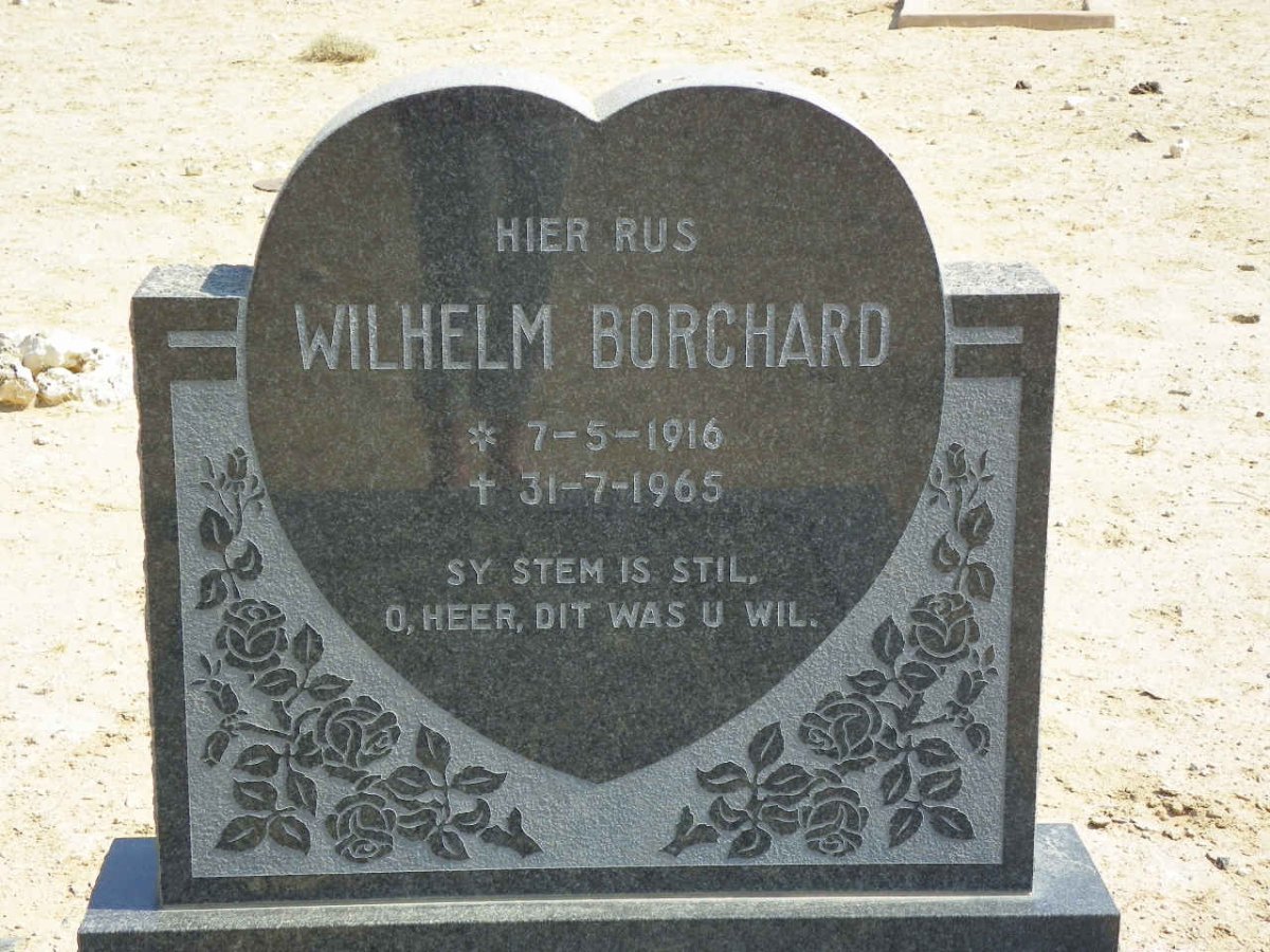 BORCHARD Wilhelm 1916-1965