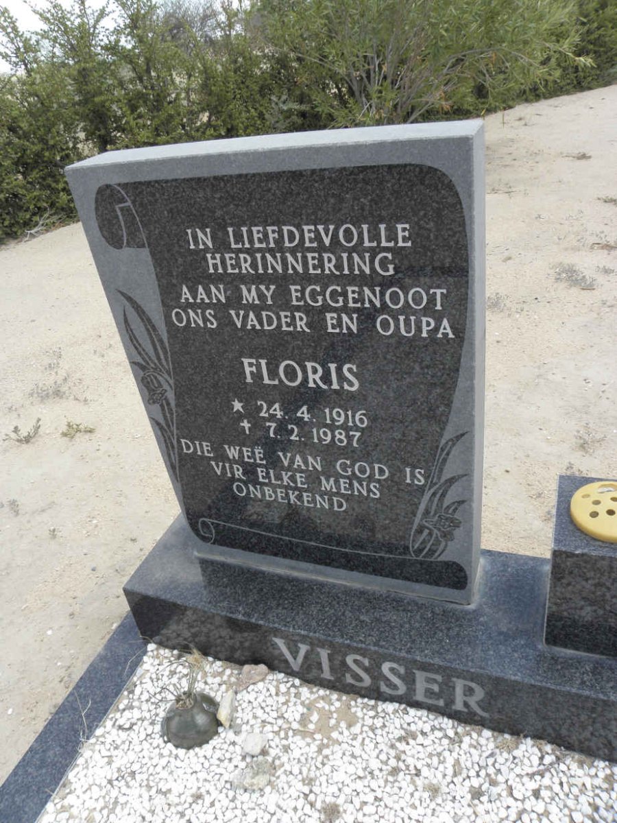 VISSER Floris 1916-1987