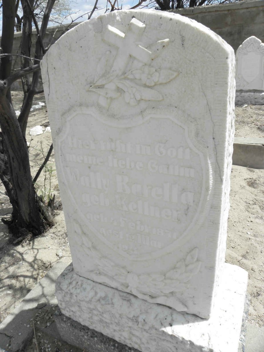 BARELLA Wally nee KELLNER 1871-1911