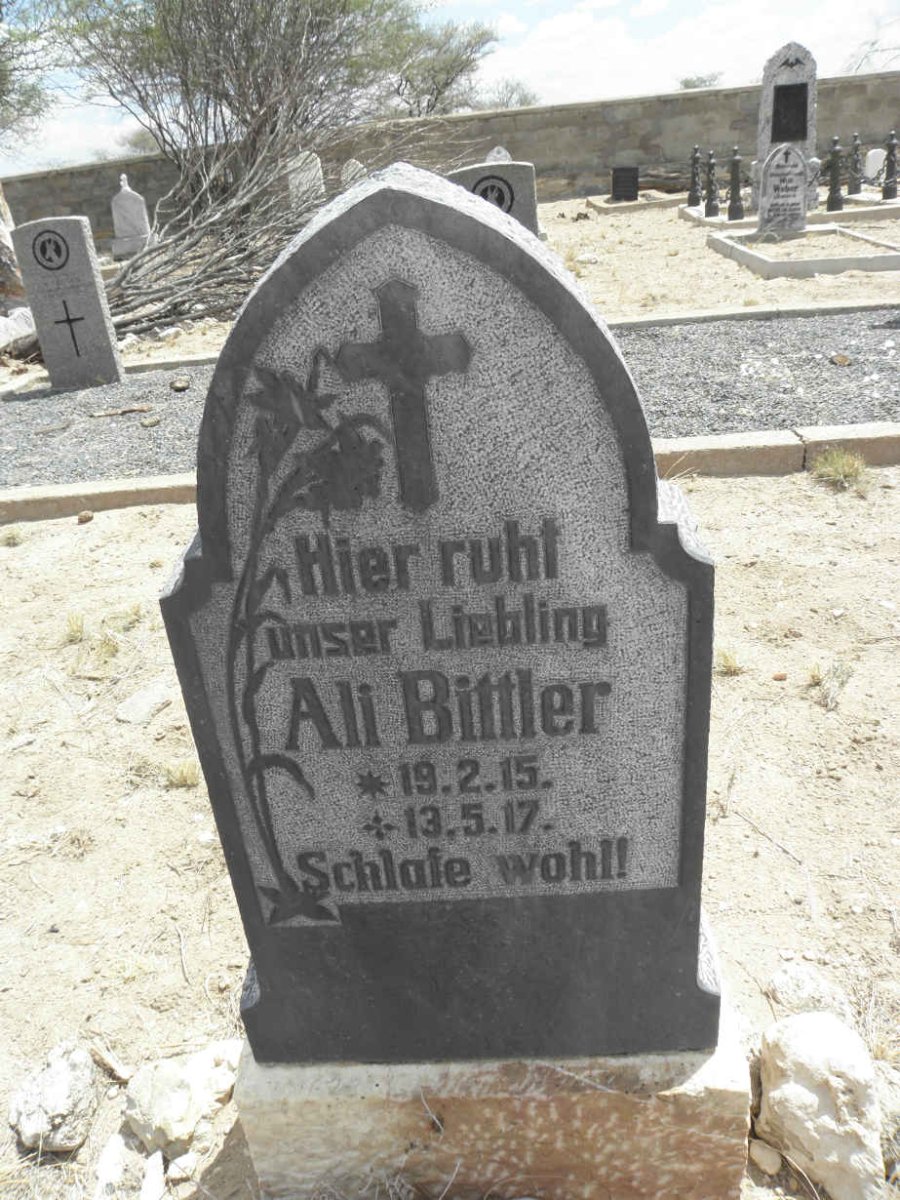 BITTLER Ali 1915-1917