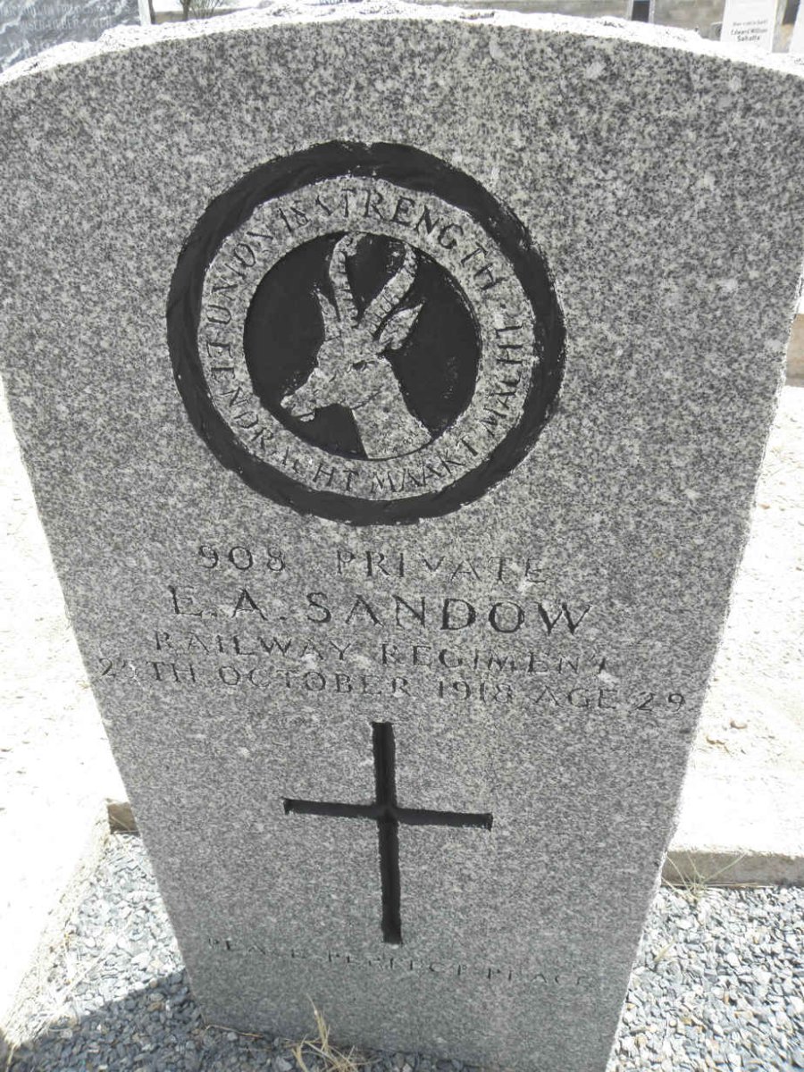 SANDOW E.A. -1918