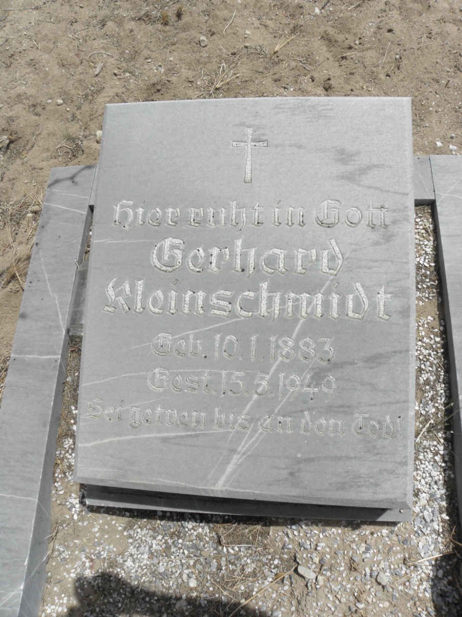 KLEINSCHMIDT Gerhard 1883-1940
