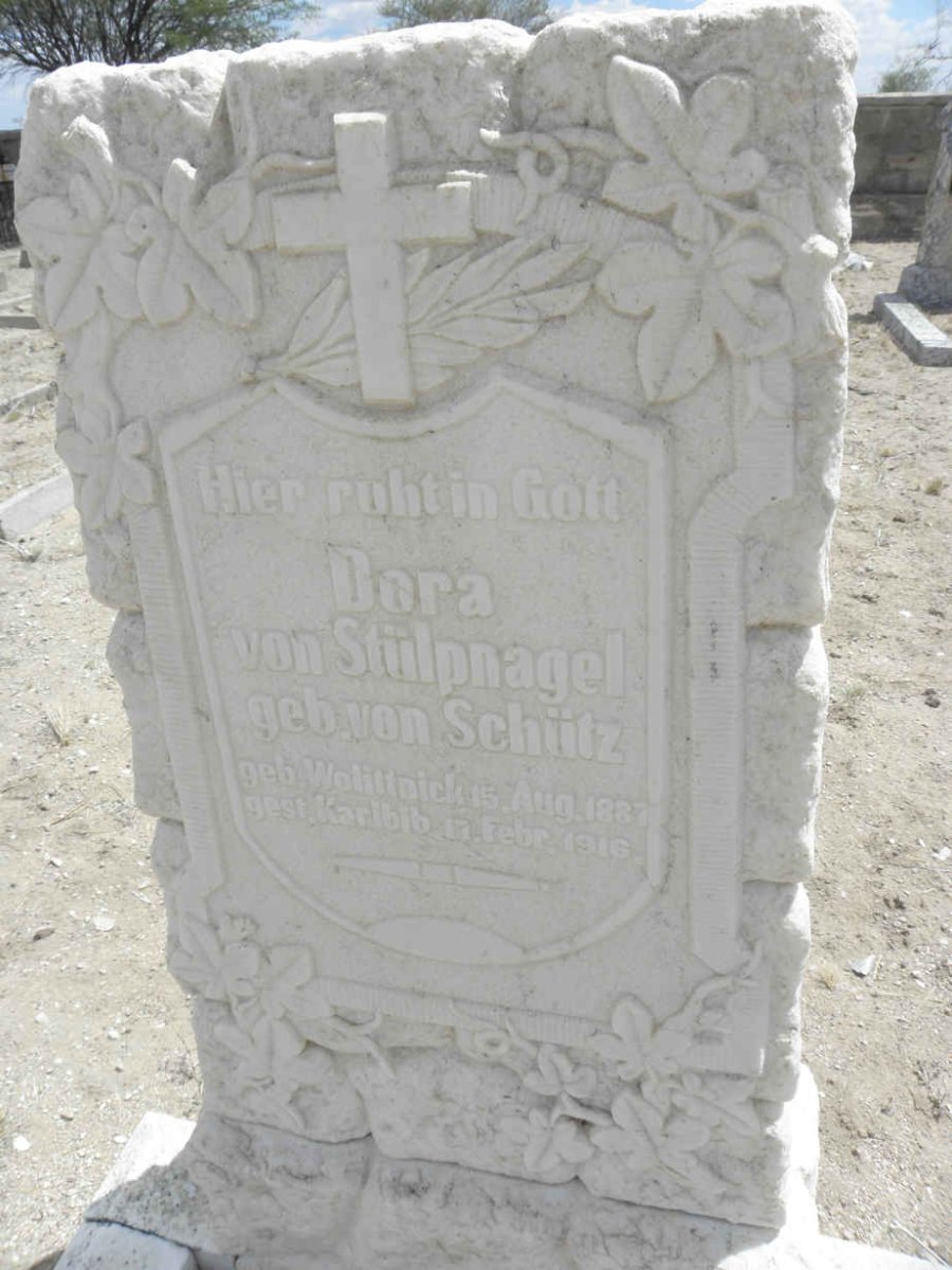 STÜLPNAGEL Dora, von nee VON SCHÜTZ 1887-1916