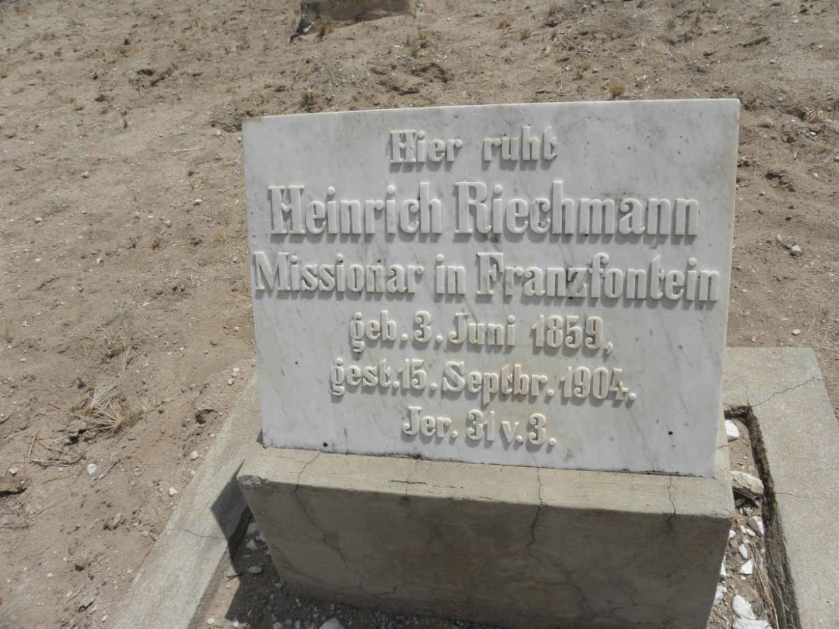 RIECHMANN Heinrich 1859-1904