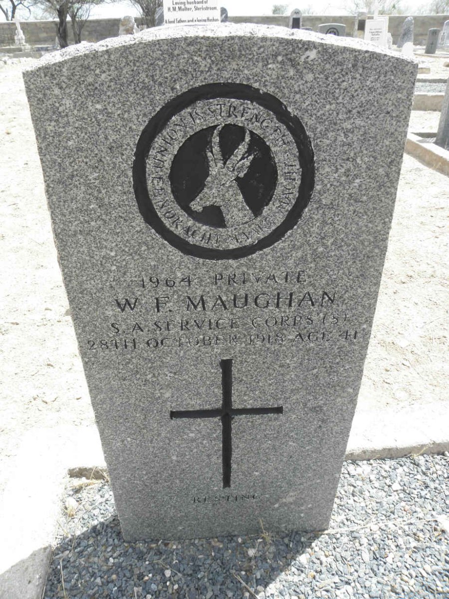 MAUGHAN W.F. -1918