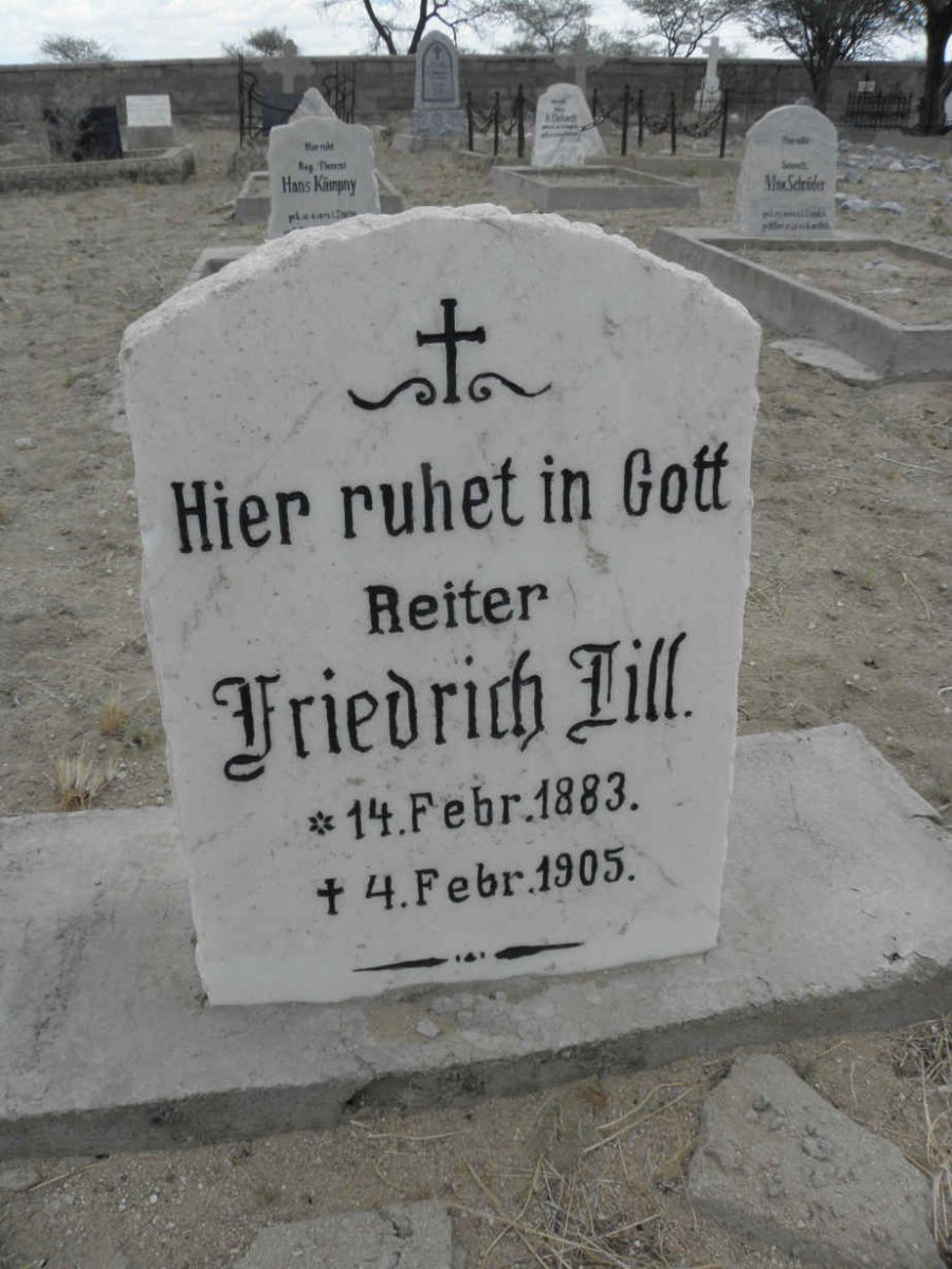 TILL Friedrich 1883-1905