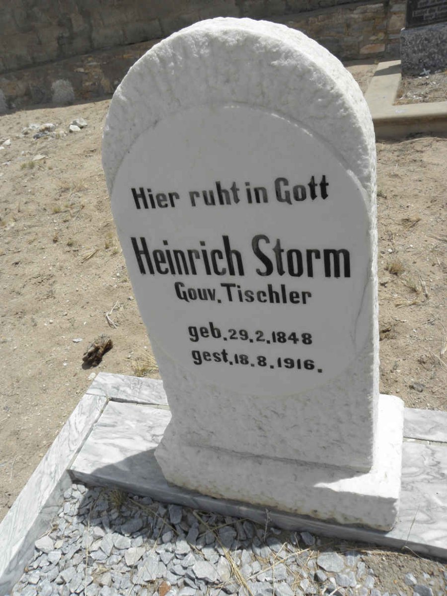 STORM Heinrich 1848-1916