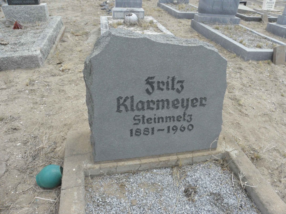 STEINMETZ Fritz Klarmeyer 1881-1960
