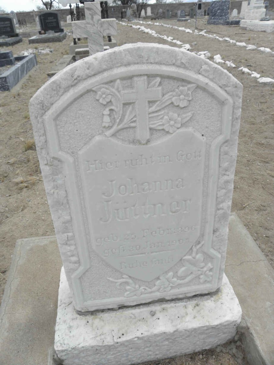 JÜTTNER Johanna 1896-1903
