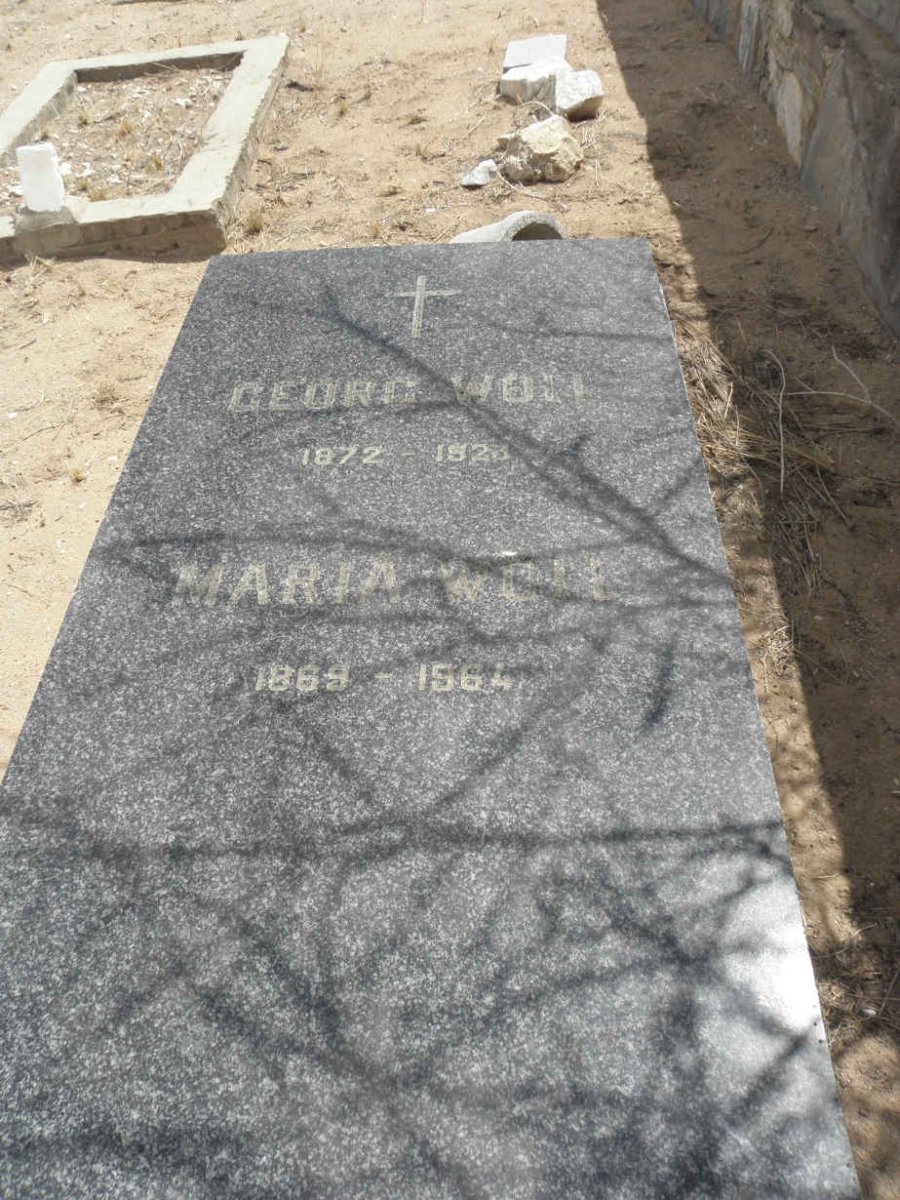 ?WOLL George 1872-1923 &amp; Maria 1869-1964