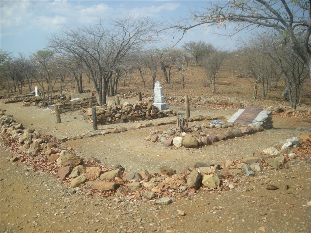 2. Overview from the top of the cemetery