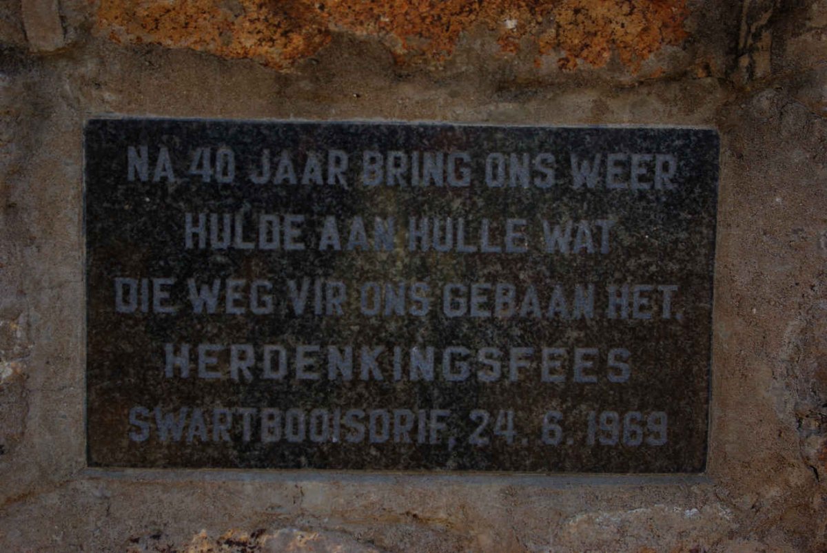 Gedenkplaat 1969