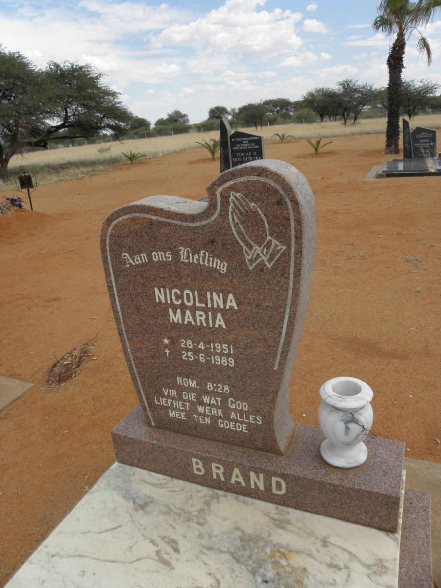 BRAND Nicolina Maria 1951-1989