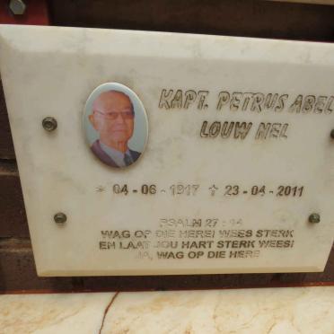 NEL Petrus Abel Louw 1917-2011