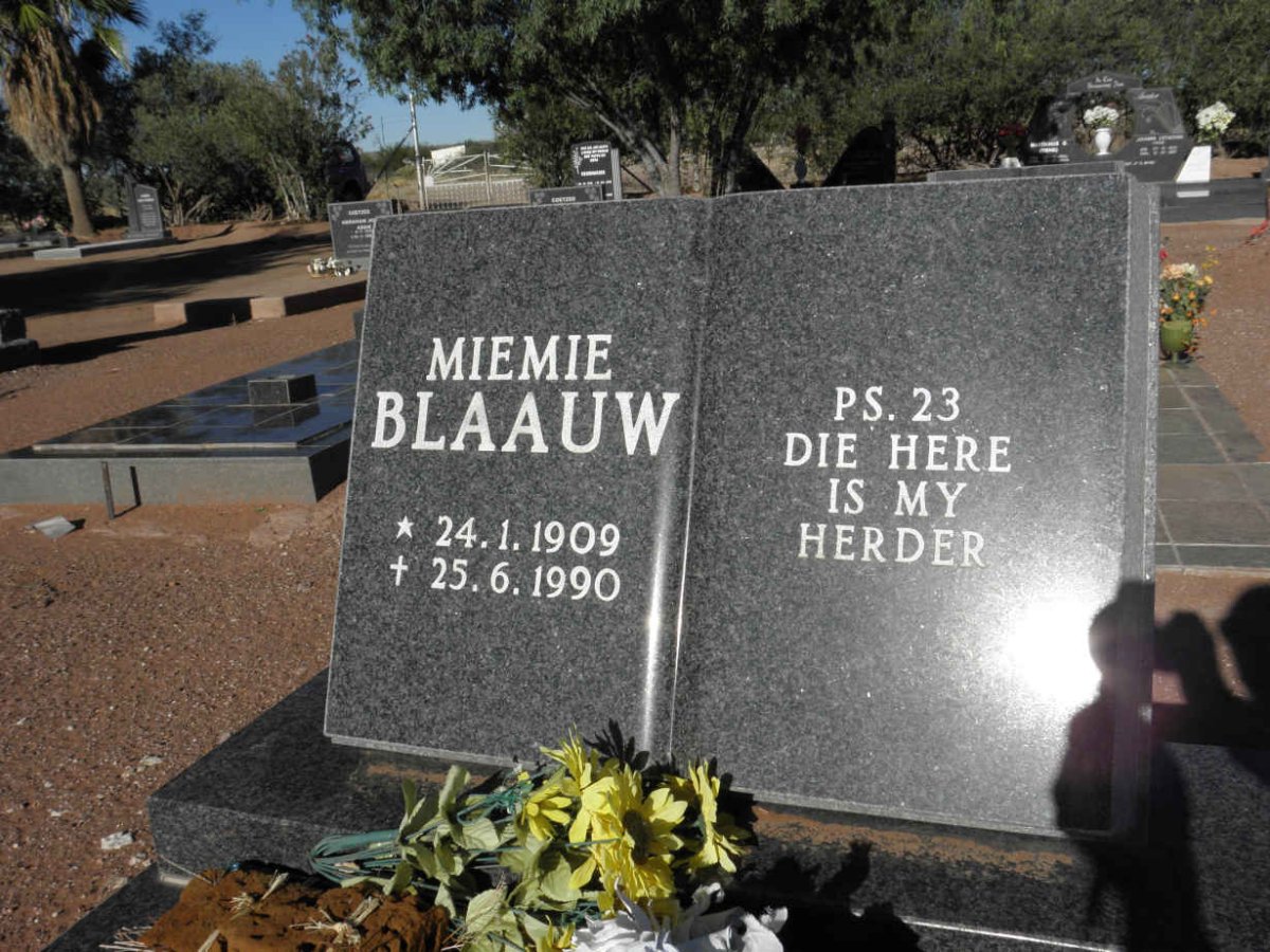 BLAAUW Miemie 1909-1990