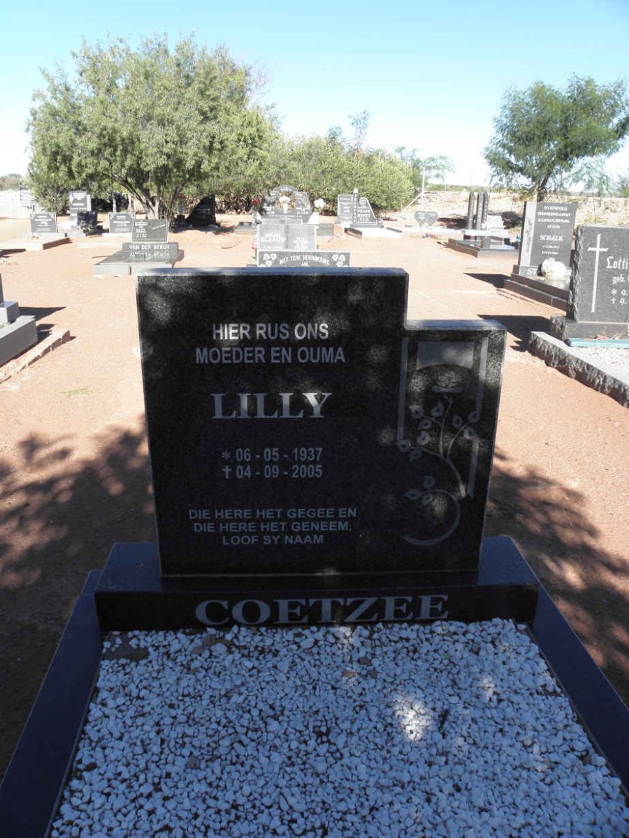 COETZEE Lilly 1937-2005