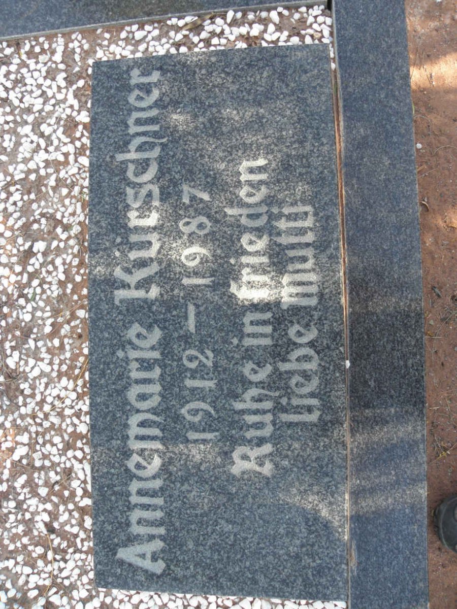 KÜRSCH Annemarie 1912-1987