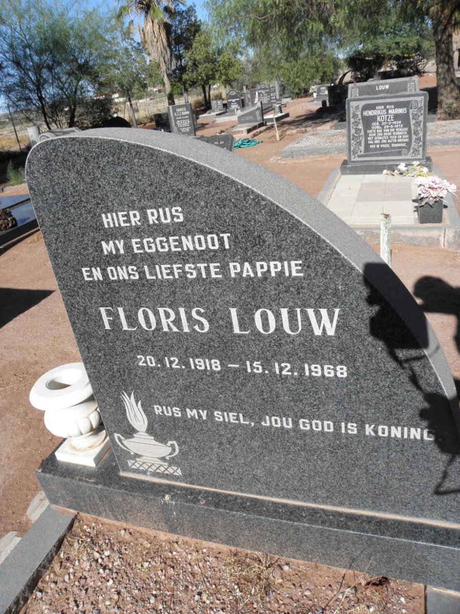 LOUW Floris 1918-1968