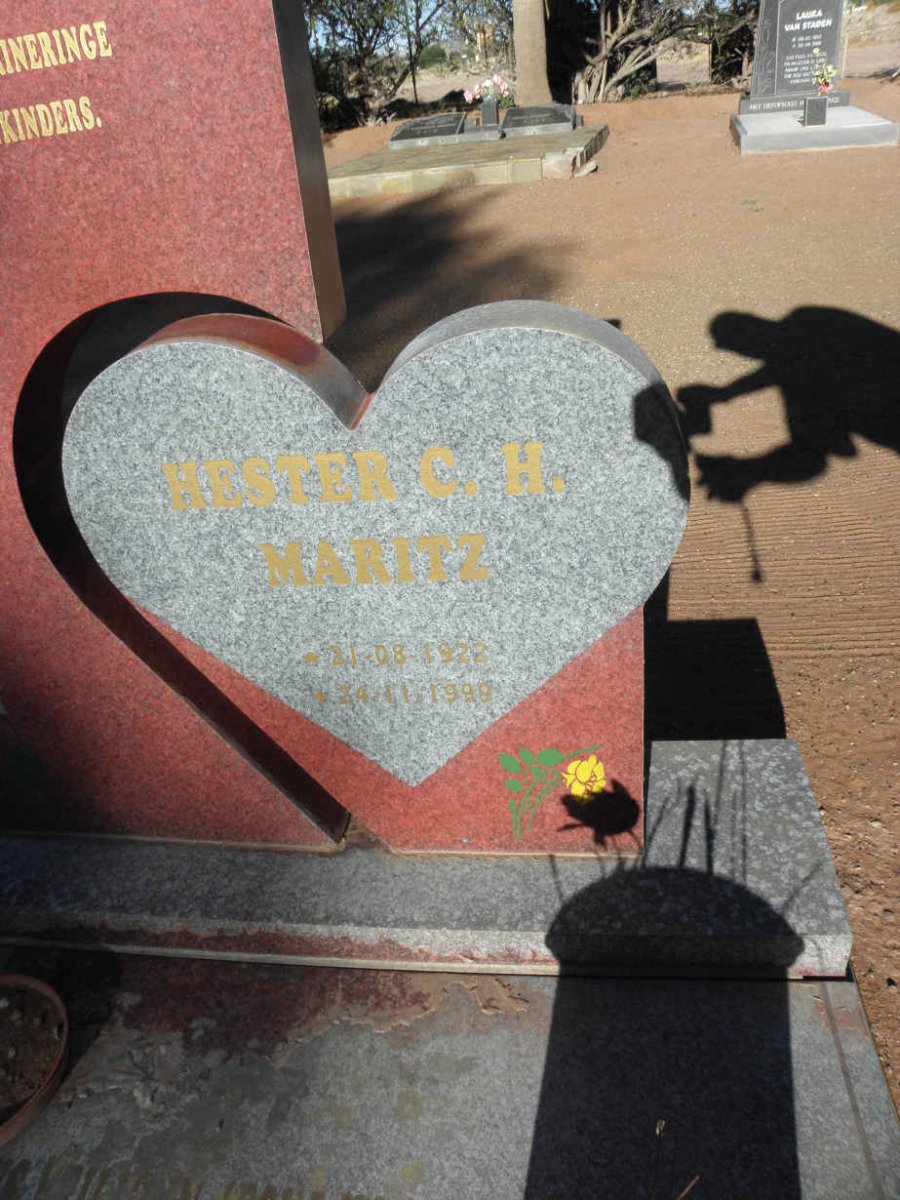 MARITZ Hester C.H. 1922-1999