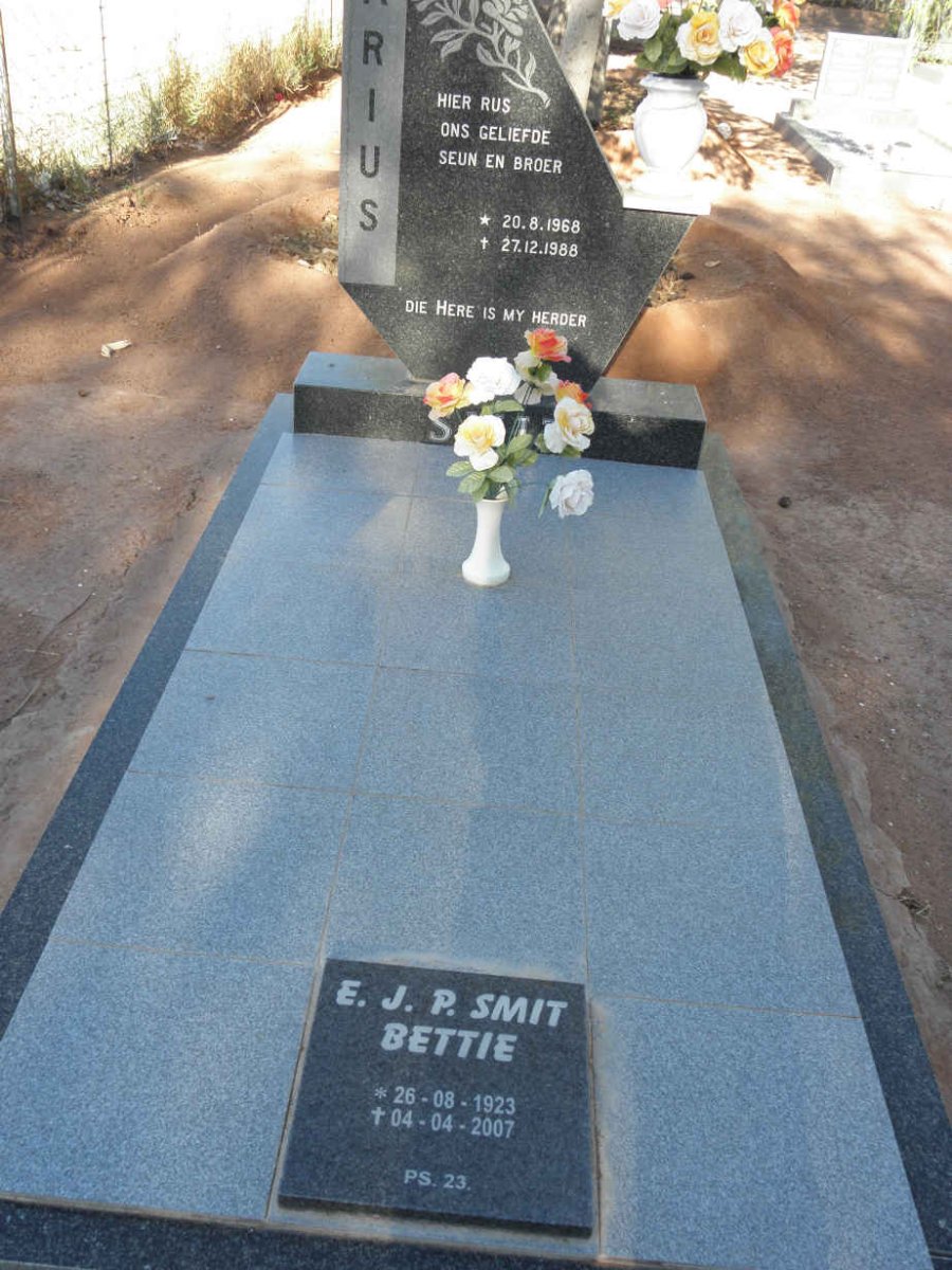 SMIT E.J.P. 1923-2007 :: Marius 1968-1988