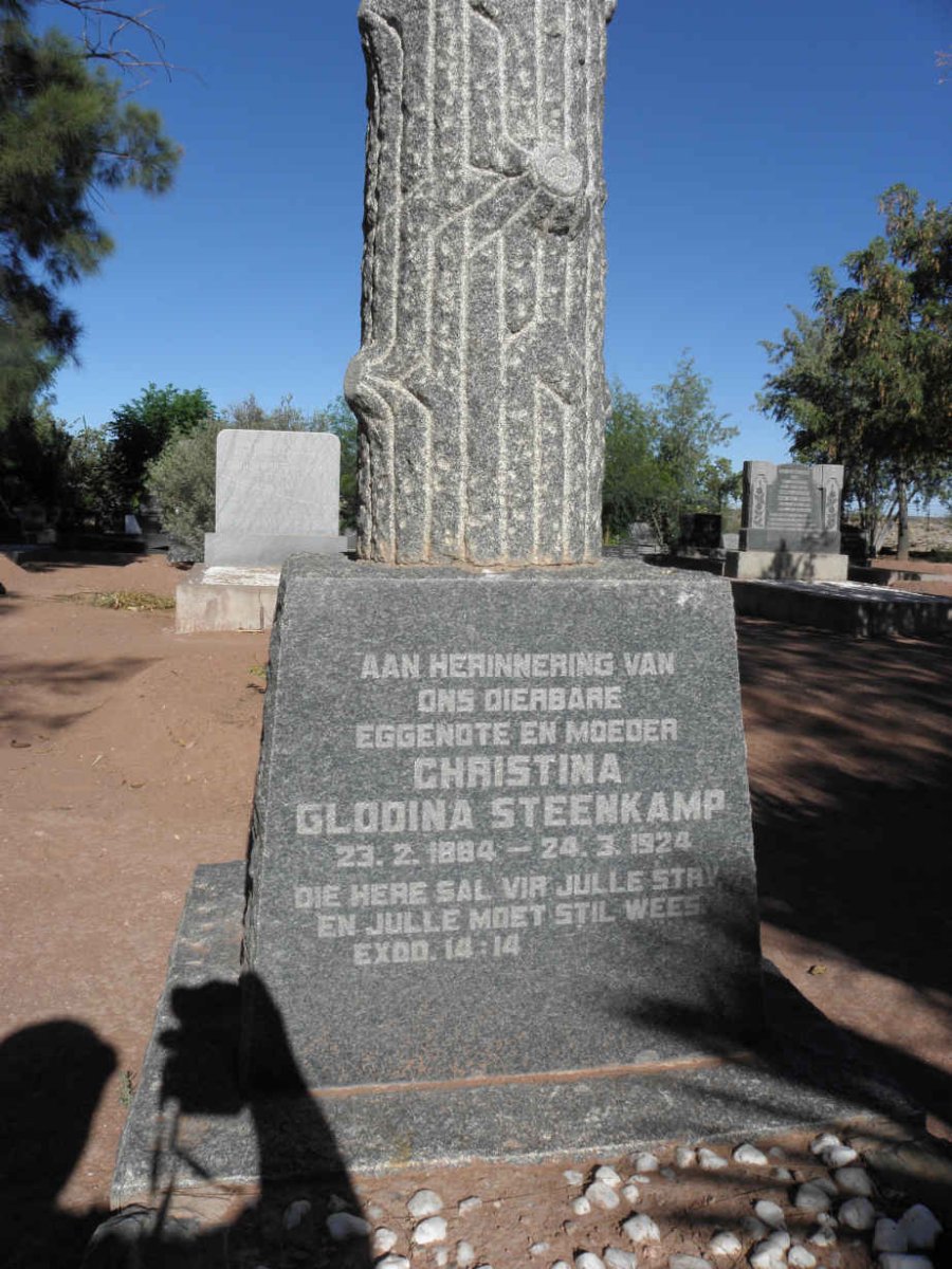 STEENKAMP Christina Glodina 1884-1924