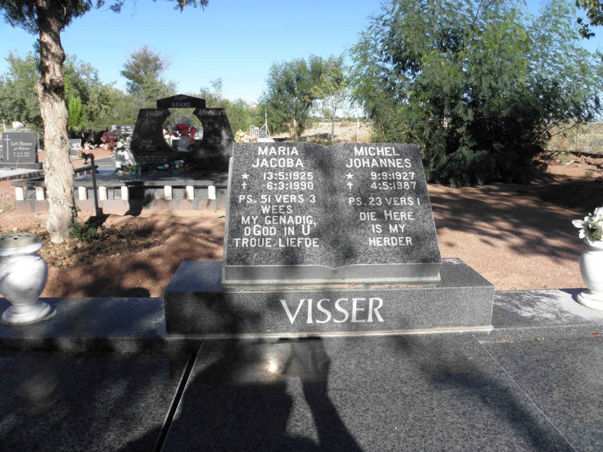 VISSER Michel Johannes 1927-1987 &amp; Maria Jacoba 1925-1990