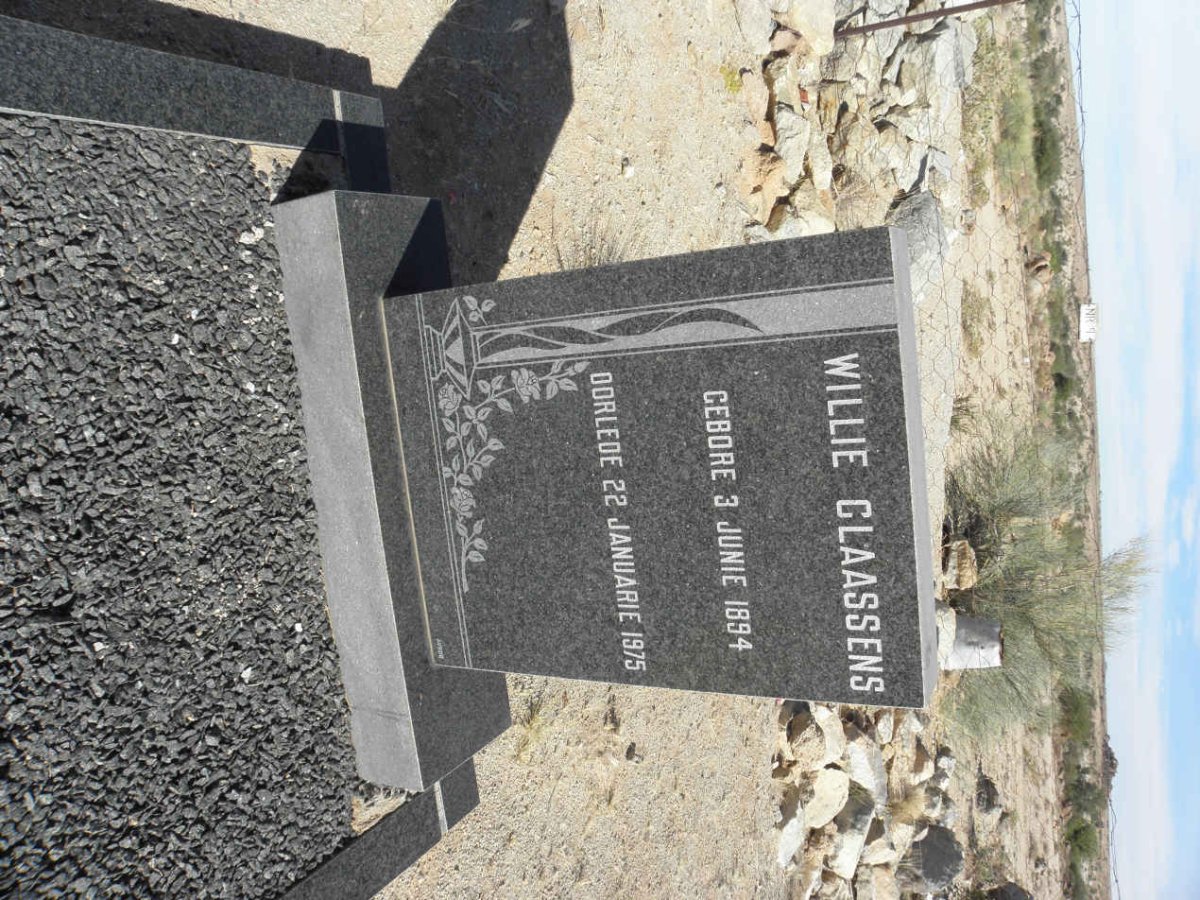 CLAASSENS Willie 1894-1975