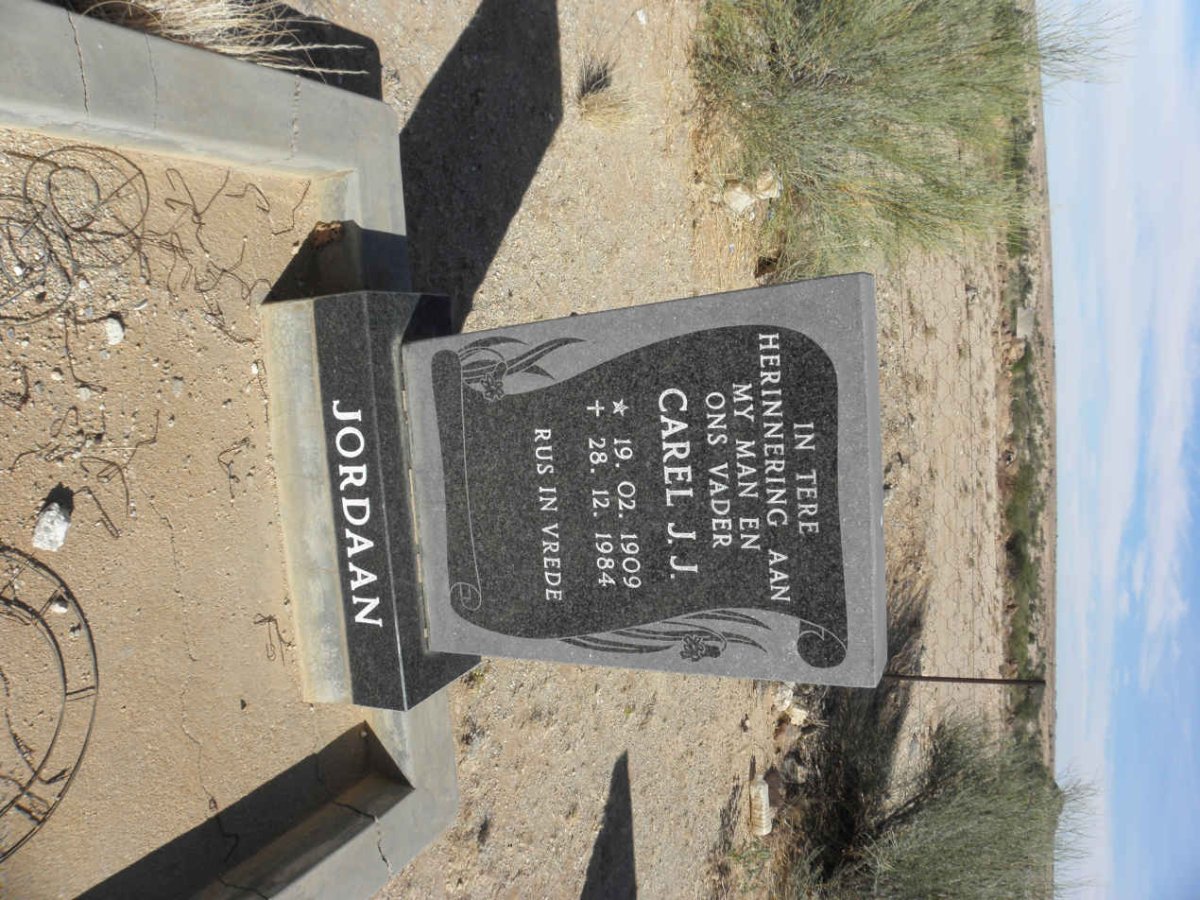 JORDAAN Carel J.J. 1909-1984