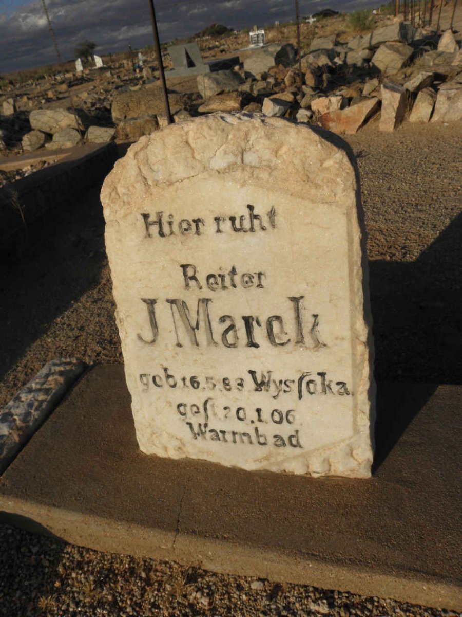 MAREK J. 1883-1906