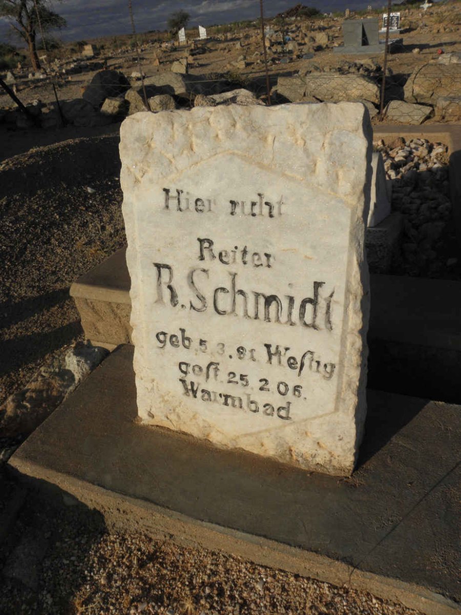 SCHMIDT R. 1881-1906