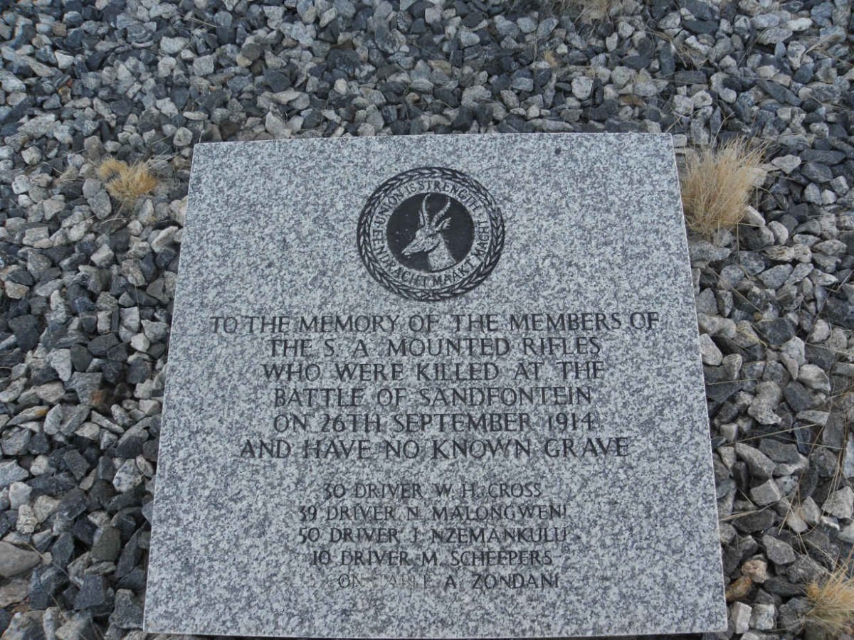 2. Battle of Sandfontein - S.A. Mounted Rifles