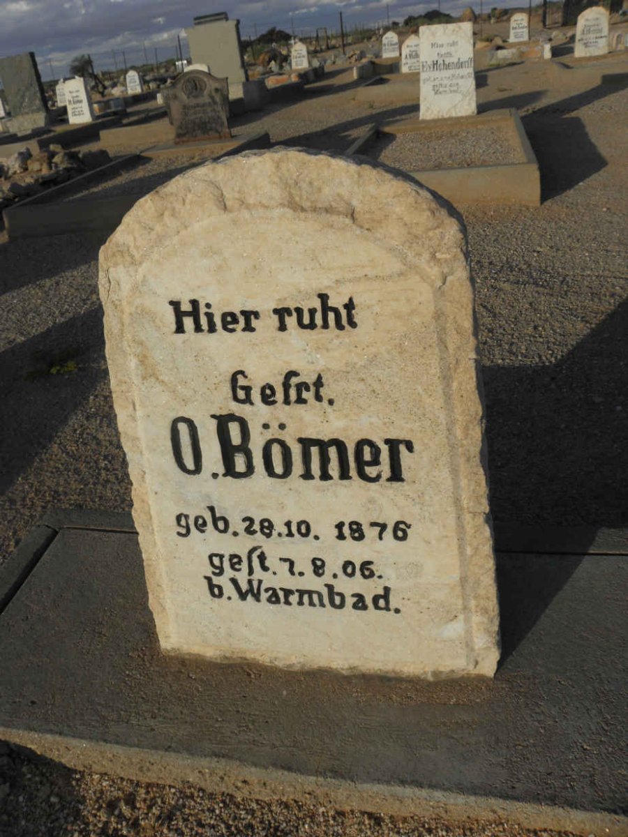 BÖMER O. 1876-1906