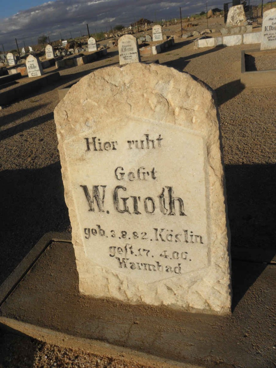 GROTH W. 1882-1906