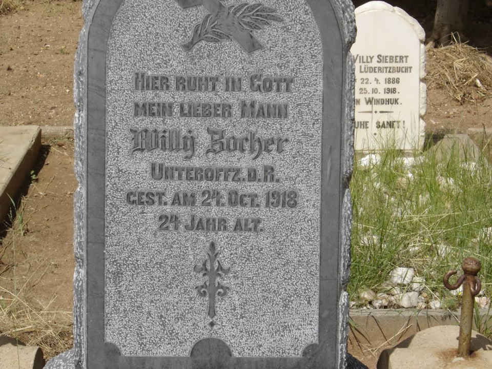 BORHER Willy -1918