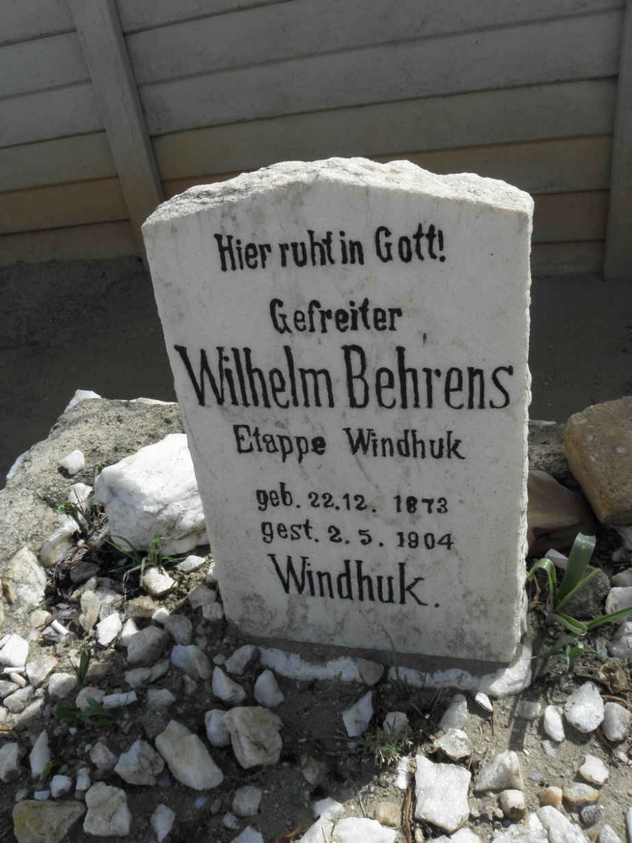 BEHRENS Wilhelm 1873-1904