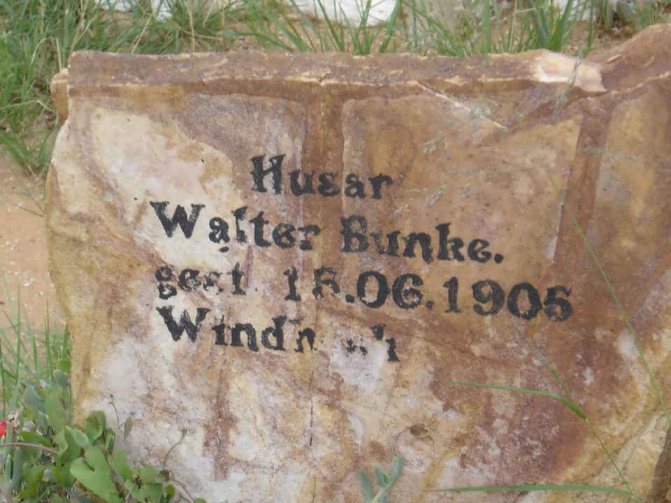BUNKE Walter -1906