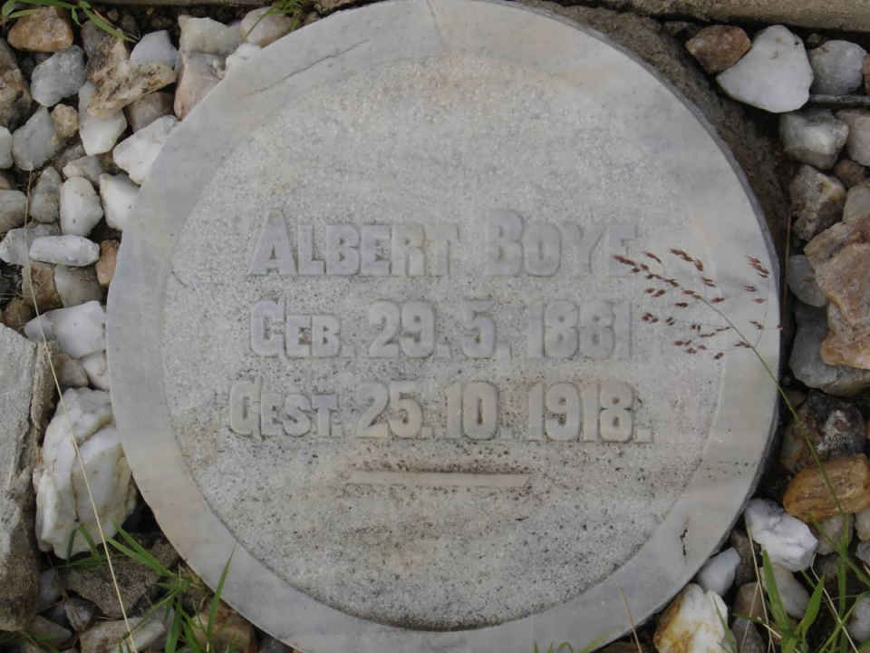 BOYE Albert 1881-1918