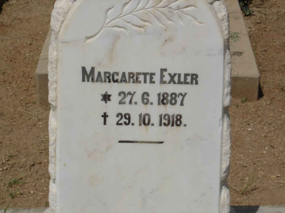 EXLER Margarette 1887-1918