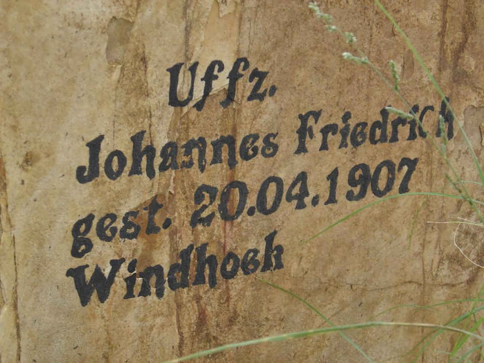 FRIEDRICH Johannes -1907