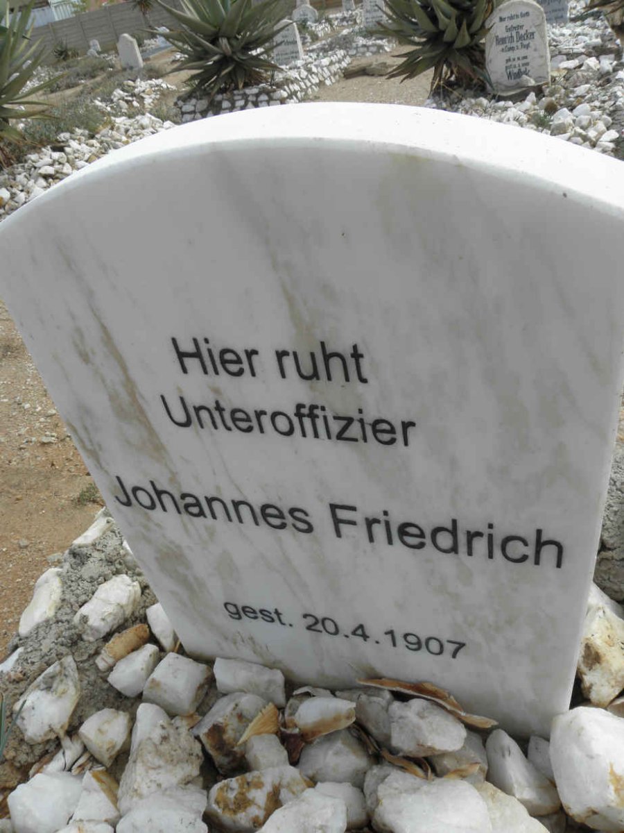 FRIEDRICH Johannes -1907