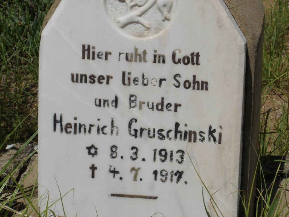 GRUSCHINSKY Heinrich 1913-1917