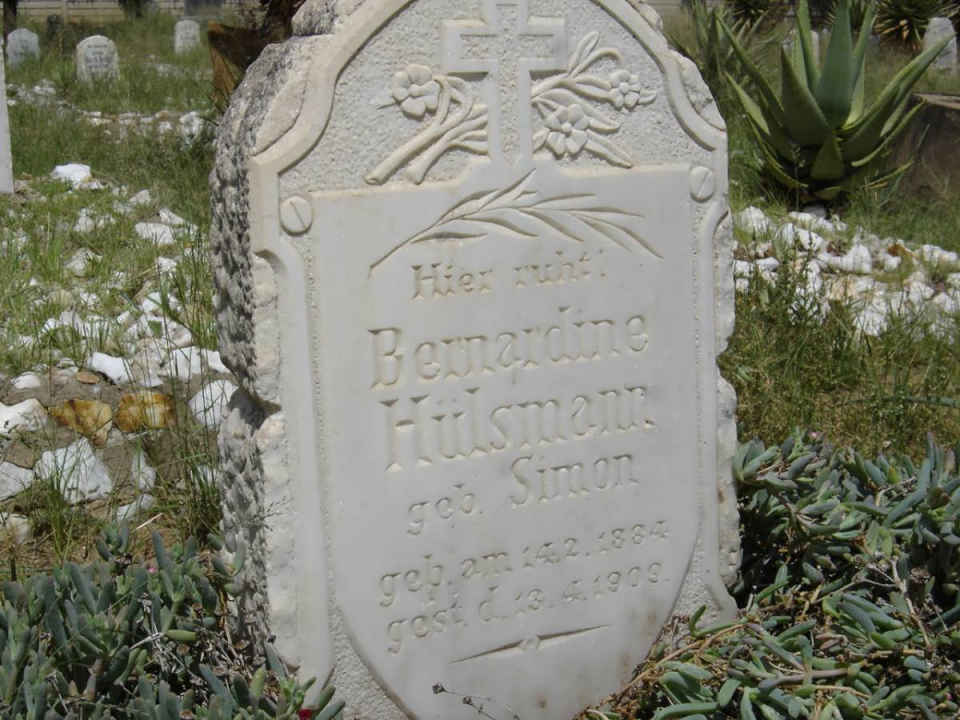 HÜLSMANN Bernardine nee SIMON 1884-1909