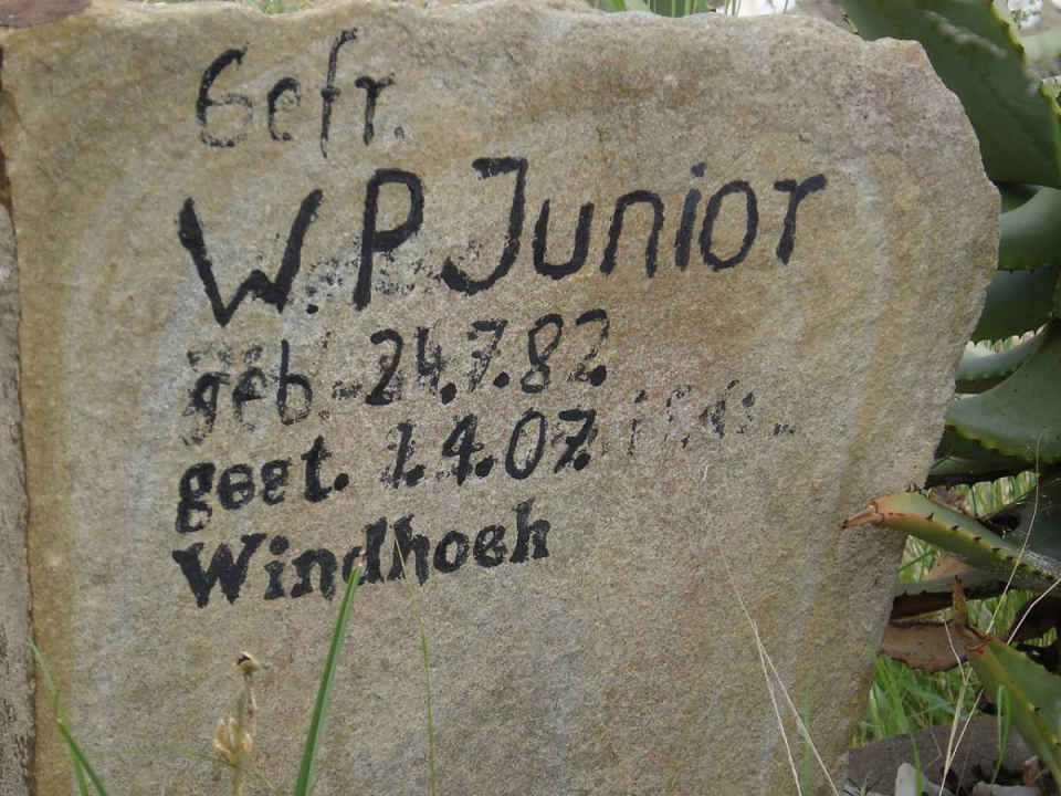 JUNIOR W.P. 1882-1907
