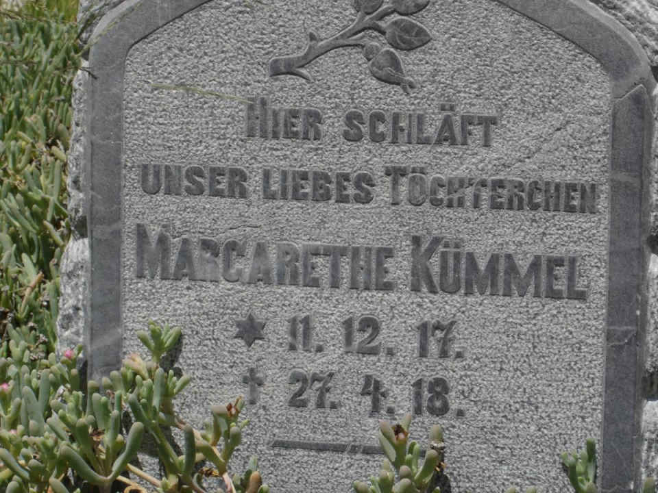KÜMMEL Margarethe 1917-1918