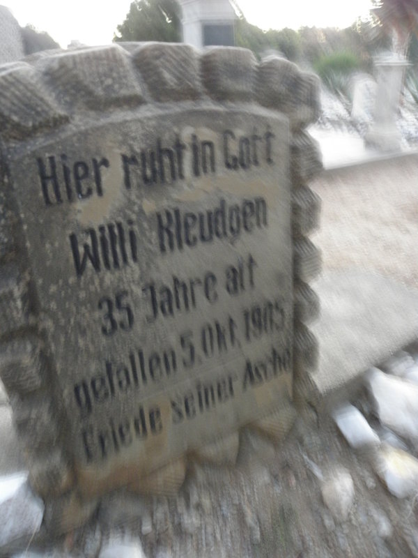 KEUDGEN Willi -1905