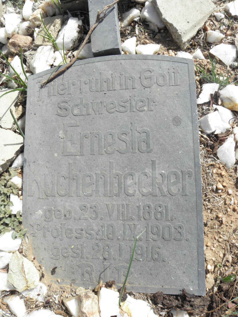 KUCHENBECKER Ernesta 1881-1916