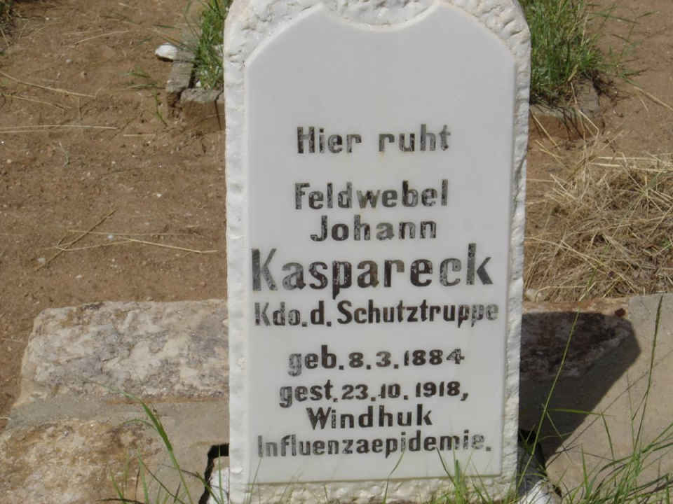 KASPARECK Johann 1884-1918