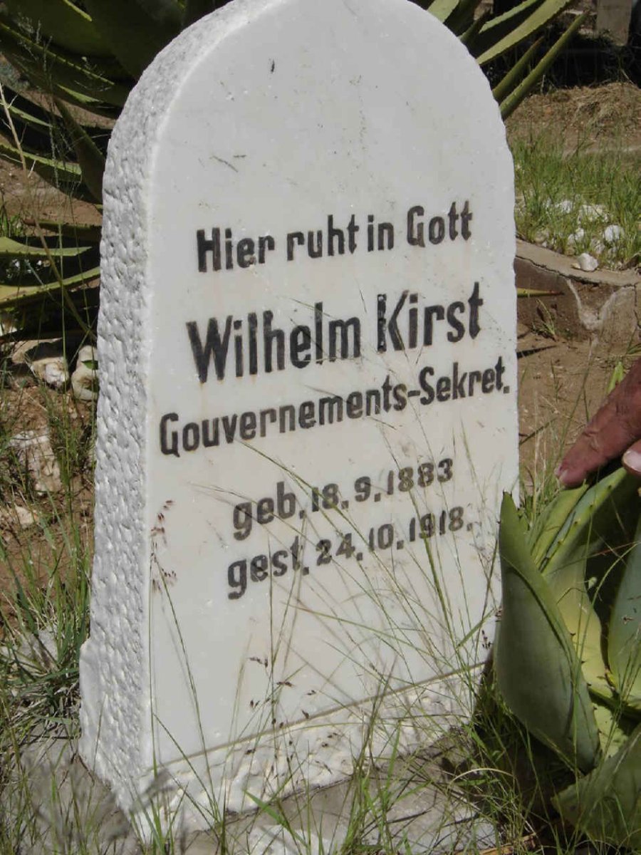 KIRST Wilhelm 1883-1918